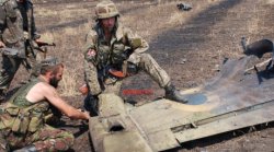 Российские террориты и наемники сбили два украинских штурмовика СУ-25 у российской границы!