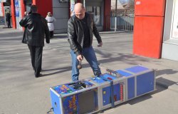 Политика в Запорожье: Артюшенко крушит игровые автоматы!